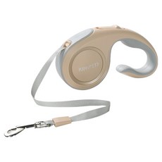 Kim Pets 摩達客寵物 優雅簡約寵物自動伸縮牽繩拉繩, 1個, 香檳金