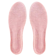 恩熙魔法 溫暖保暖鞋墊 柔軟粉紅色, 1個