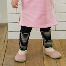 리틀래빗 밑단 줄무늬 레깅스