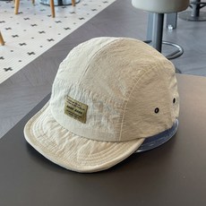 Harui 旅行露營登山用輕量短簷帽, 象牙白, 1個