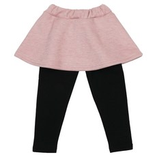 Rainbow Kids 女童保暖拼色刷毛裙褲