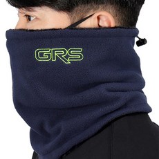 그루브스타 제코 GRS 니코 플리스 겨울 스포츠 넥워머, 네이비, 2개