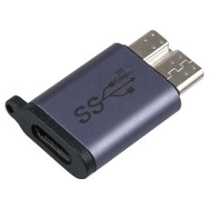 컴스 USB 3.1 Type C to Micro B C타입 to 마이크로 B타입 10Gbps 젠더, TB795, 1개