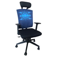 C-FLY 時尚家居 卡司透氣電腦網椅, 藍色