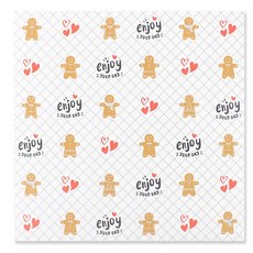 INP 塗層墊紙 Enjoy Cookie 18 x 18 cm, 1個, 100入