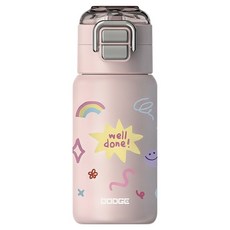 DODGE 道奇 甜趣雙飲保溫杯, 1個, 440ml, 顏色隨機