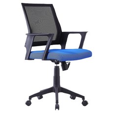 C-FLY 時尚家居 媞菈巧克透氣電腦網椅, 藍色