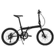 티티카카 플라이트 P9 HD 접이식 알루미늄 디스크 브레이크 자전거 11.3kg 신장 150cm~180cm 고객직접설치, 무광 블랙, 174cm, 1개