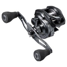 Abu Garcia 船釣用強力雙把手鯛魚頭右把萬用鼓式捲線器, Max Z 雙把手, 黑色