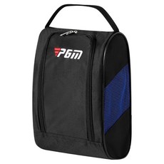 PGM Golf 高爾夫鞋包/透氣鞋袋 PG127, 1個, 黑色 + 藍色