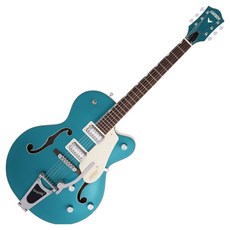 gretsch Vintage White Hollow Body Electromatic 기타 + 구성품 10종 세트 G5410T-LTD, 2Tone Ocean Turquoise, 1개, 2506831508