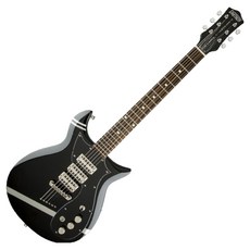 gretsch Electromatic 기타 + 구성품 10종 세트 G5135CVT-PS, Black with Pewter Stripes, 1개, 2515202506