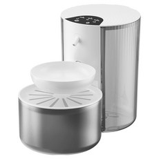 毛皇上 傾倒式寵物飲水機 基本款, 1個, 白色