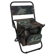 三合一置物保鮮戶外摺疊椅, 1個, 迷彩色