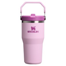 STANLEY 經典系列 IceFlow 手提吸管杯2.0, 1個, 春櫻粉, 590ml