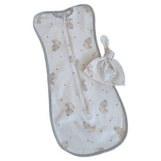 PEEKABOO Nelnar 包巾 + 帽子套組 NEW BORN