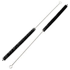 모나홈 텀블러 전용 롱스텐304 긴빨대 세척솔 35cm, 블랙, 2개