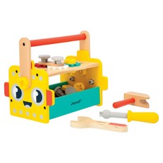 Janod 小木匠創意玩 手提工具箱, 1個, 混和顏色