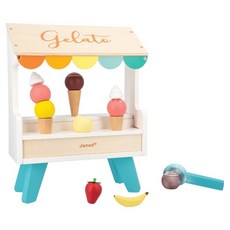 Janod 妙廚師好料理 冰淇淋吧玩具組, 1個, 混和顏色