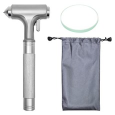 월드크린 차량용 비상 탈출 망치, 1개, 프로 메탈