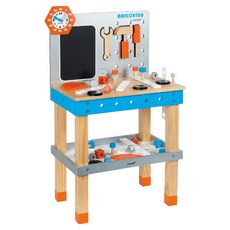 Janod 小木匠創意玩 站式工作台, 1套, 混和顏色