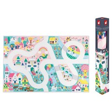 Janod 情境遊戲墊 魔法城堡, 多色