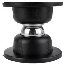 헬로우디 강력 자석 PVC 문충돌방지 도어스토퍼, 블랙, 1개