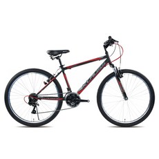 코난트 클라우스26SF 21단 V브레이크 MTB 자전거 방문설치, 맷블랙, 1개, 180cm