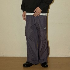 CAMEL WORK NO 322 復古多色格紋運動褲