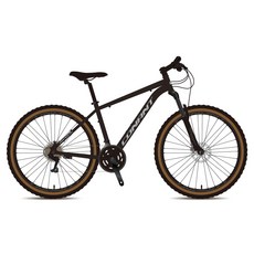 코난트 A370HD MTB 알루미늄 디스크 브레이크 14.6kg 신장 160~180cm 방문설치, 맷블랙 + 크롬, 180cm, 1개