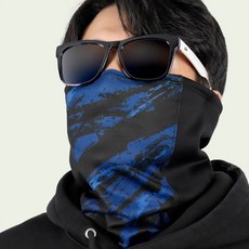 그루브스타 제코 GRS 윈드텍 겨울 스포츠 페이스 넥워머, 네이비, 3개