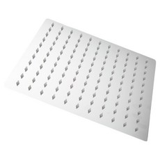 Plus Mall 便利 sus304 向日葵方形蓮蓬頭 15 x 0.8 cm, 銀色, 1個