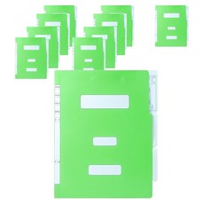 인디 오피스 PP 정부파일, 연두, 10개