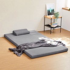 팜데코 단단한 접이식 토퍼 매트리스 90 x 200 cm