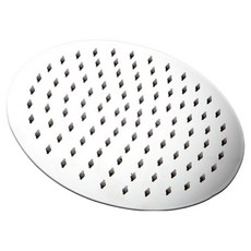 Plus Mall 便利 sus304 向日葵蓮蓬頭 圓形 15 x 0.8 cm, 銀色, 1個