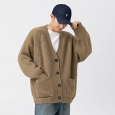 Seonbit 男士 Wrangler 針織開襟衫