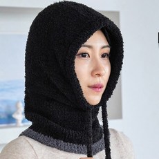 루매스 제코 라인 후드 넥워머, 블랙, 2개