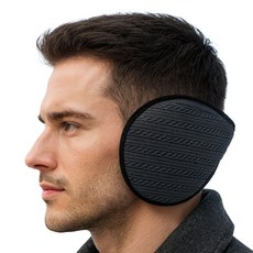 JECO 輕量刷毛保暖運動耳罩, 灰色, 3個