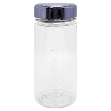 Blueva 刻度標示Tritan金屬蓋便攜水瓶, 1個, 350ml, 紫色