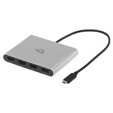 OWC USB-C 四埠 DisplayLink HDMI 4K 顯示器轉接器, 1個, OWCCADPDL4HDMI