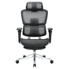 YOKA 佑客家具 V合金工學椅, 黑色