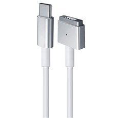 哥特斯 MacBook磁吸充電線 Type-C轉Magsafe2 PD快充線 16001-M2, 2m, 1個, 白色