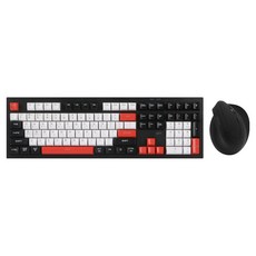 지클릭커 오피스프로 사일런스 M 무소음 무선 블루투스 키보드 버티컬 마우스 세트 108, Poker, WMK700, 일반형