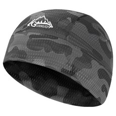 라운프 사이클 라이딩 헬멧 이너 캡, 카모그레이, 1개