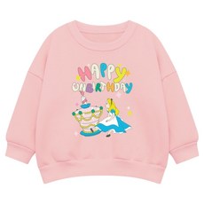 리틀래빗 패밀리 D HBD 오버핏 맨투맨