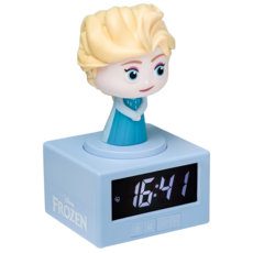Disney 迪士尼 Elsa造型 Figure 3合1 鬧鐘小夜燈, Elsa