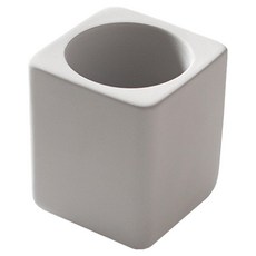 hillo 이지 빠른흡수 규조토 사각 칫솔꽂이, 라이트 그레이