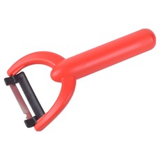 韓國 KRUGER 德國不鏽鋼手持型馬鈴薯削皮刀 2號, 1個, 紅色