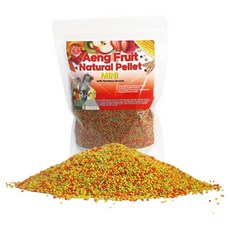 앵프룻 소형 앵무새 과일 펠렛 먹이, 350g, 1개