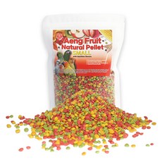 앵프룻 중형 앵무새 과일 펠렛 먹이, 500g, 1개